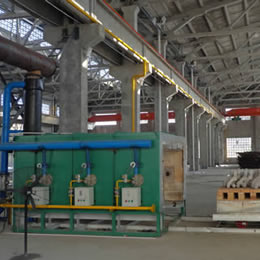 臺車式模殼焙燒爐