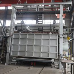 臺車式封頭鍛造加熱爐