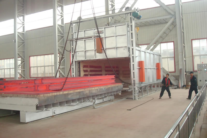 臺(tái)車式電阻退火爐