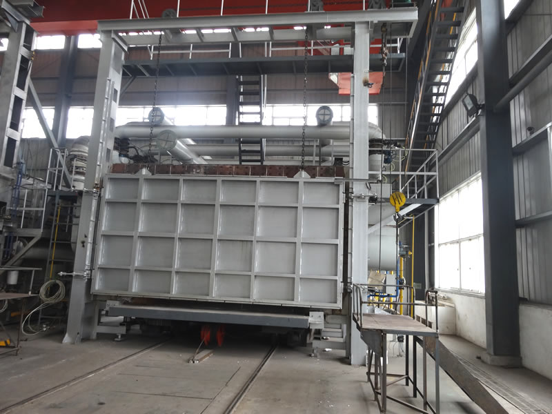 臺車式封頭鍛造加熱爐